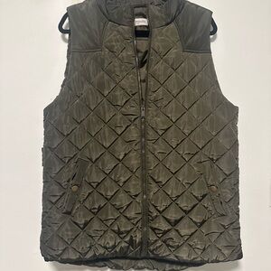 Impressions Olive Quilted Vest